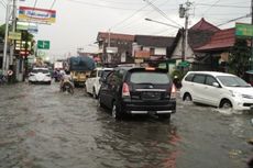 Hujan Deras Landa Yogyakarta, Sejumlah Jalan Terendam Banjir