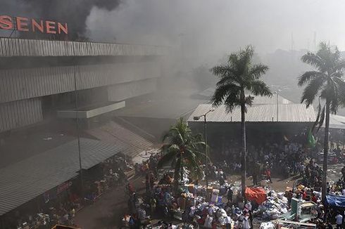 Kebakaran Pasar Senen, Api Merambat Lewat Eskalator dari Lantai Dasar