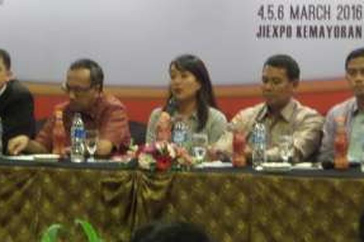 Konferensi pers Java Jazz Festival 2016 di Hotel Borobudur, Jakarta Pusat, Rabu (2/3/2016).