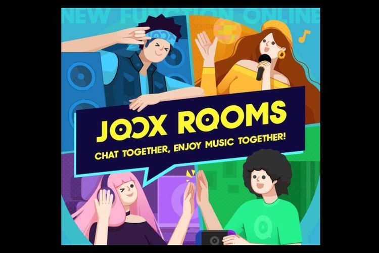 Rooms, fitur terbaru dari Joox.