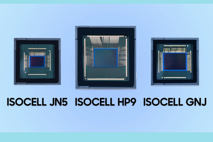 Samsung mengumumkan tiga sensor kamera baru untuk smartphone, yakni ISOCELL JN5, ISOCELL HP9, dan ISOCELL GNJ.