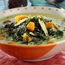 Resep Bobor Daun Singkong Labu Kuning, Bikin Sayur Jadi Lembut