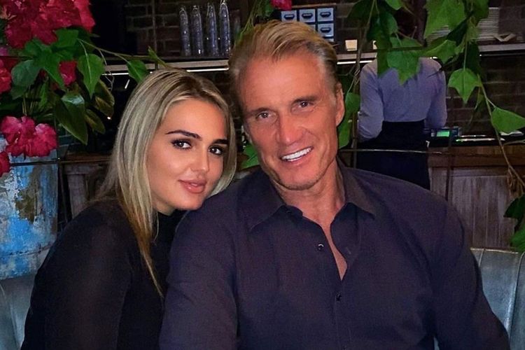 Dolph Lundgren dan Emma Krokdal