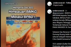 Ramai Anjuran Pakai Masker karena Gas Beracun SO2 Menyebar di Kalimantan, Ini Kata BMKG