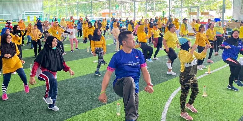 Ada 45.000 peserta olahraga hibrida Herbalife Nutrition Indonesia dengan aktivitas olahraga bareng dengan skala kecil maupun nonton bareng bersama keluarga secara serentak di 60 kota di Indonesia.