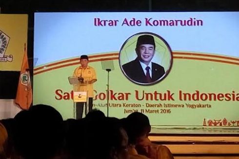 Sri Sultan HB X dan Titiek Soeharto Hadiri Pengucapan Ikrar Ade Komarudin