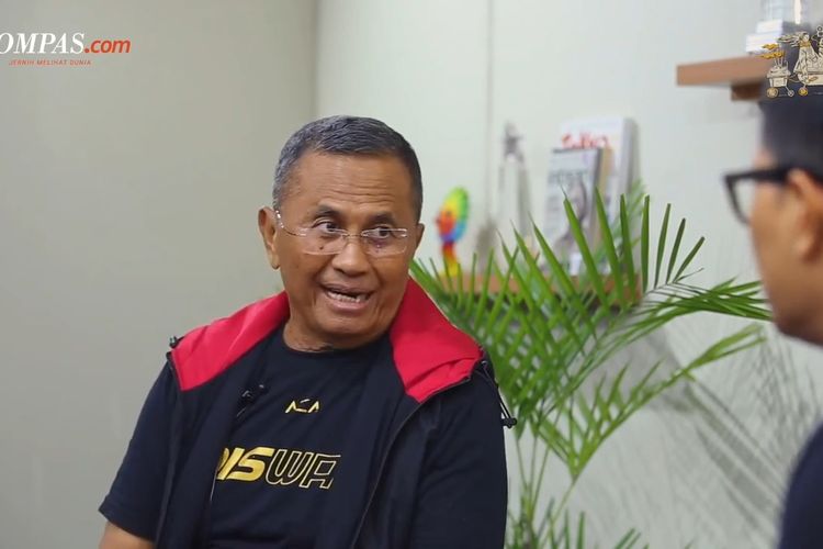 Dahlan Iskan dalam acara YouTube Beginu Kompas.com.