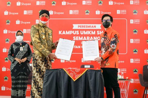 Jawab Keresahan UMKM, Shopee Gandeng Pemprov Jateng Dirikan Kampus UMKM di Semarang