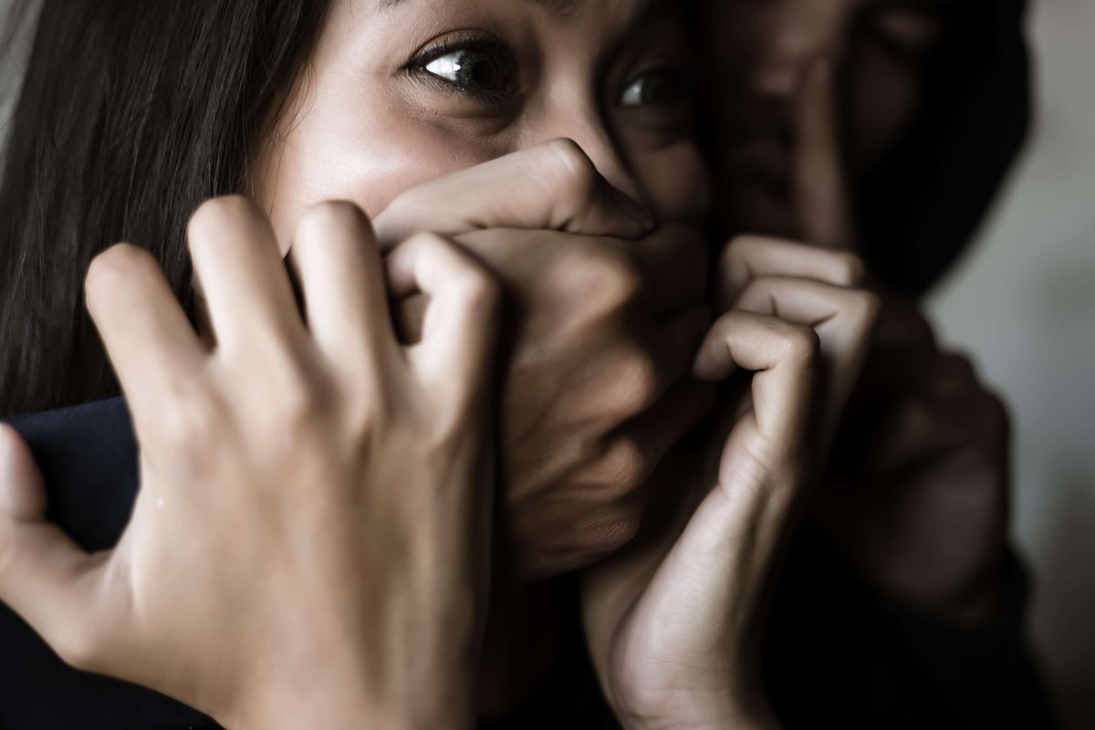 Ilustrasi pemerkosaan.