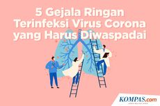 INFOGRAFIK: 5 Gejala Ringan Terinfeksi Virus Corona yang Harus Diwaspadai