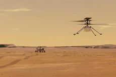 Enam Bulan di Mars, Helikopter Ingenuity Berhasil Mengudara 12 Kali