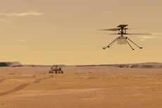 Sukses Ketiga Kalinya, Helikopter NASA Terbang Lebih Lama di Mars