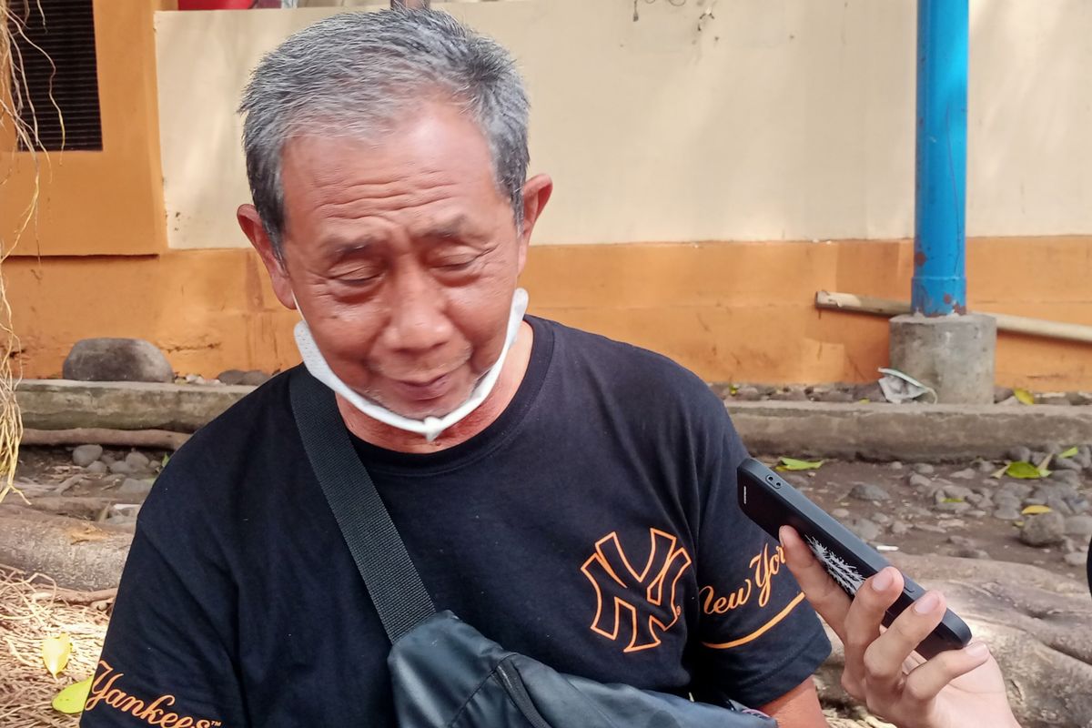Sosok Andrian Sutikno (66) atau Mbah Tik pada Selasa (25/10/2022) siang. 