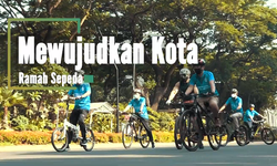 Wujudkan Kota Ramah Sepeda, Menhub Sosialisasi Aturan Keselamatan Pesepeda di Jalan