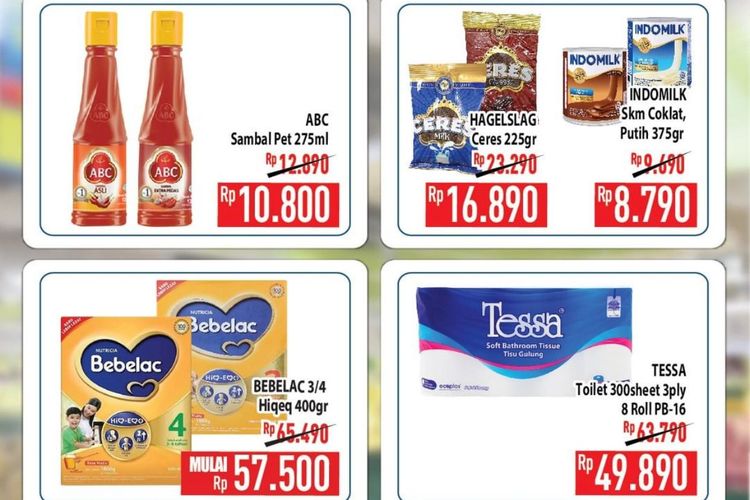 Katalog promo Hypermart periode 19-22 November 2021.