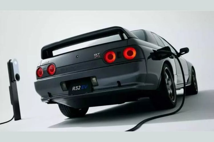 Nissan Skyline GT-R R32 elektrik hasil konversi.