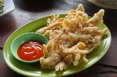 Resep Jamur Goreng Kremes, Sajikan dengan Lalapan