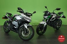Kawasaki Ninja e-1 dan Z e-1 Meluncur, Dijual Rp 140 Jutaan