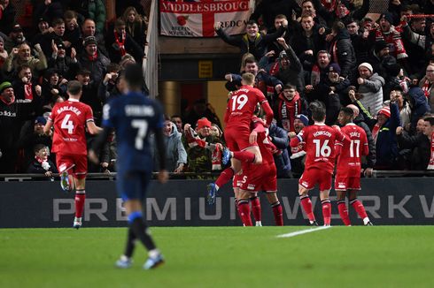 Hasil Middlesbrough Vs Chelsea, The Blues Takluk di Leg 1 Semifinal Piala Liga Inggris