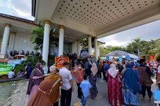 Antrean Tamu Menumpuk Saat Resepsi Pernikahan Putri Wagub Kaltim Dinilai Langgar Prokes