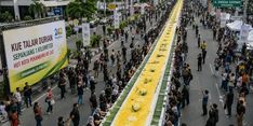 HUT Ke-242 Pekanbaru, UMKM Gotong Royong Siapkan Kue Talam Durian Sepanjang 1 Km