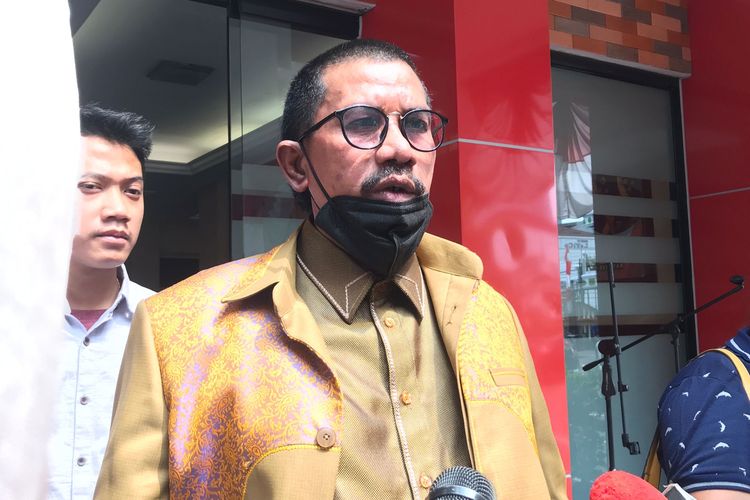 Kuasa hukum Sulaiman, Fahmi Bachdim, saat ditemui di Polres Metro Jakarta Selatan, Rabu (27/7/2022).