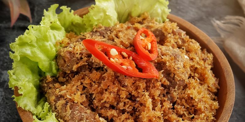 Resep Serundeng Daging Sapi, Lauk Anti Basi dari Sisa Daging Kurban - Vimarsana News