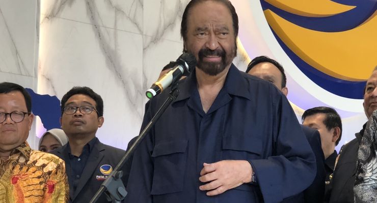 Soal Ahmad Ali Bertemu Prabowo, Surya Paloh: Bisa Saja Masalah Pilkada