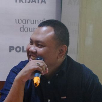Pakar komunikasi politik Universitas Paramadina Hendri Satrio