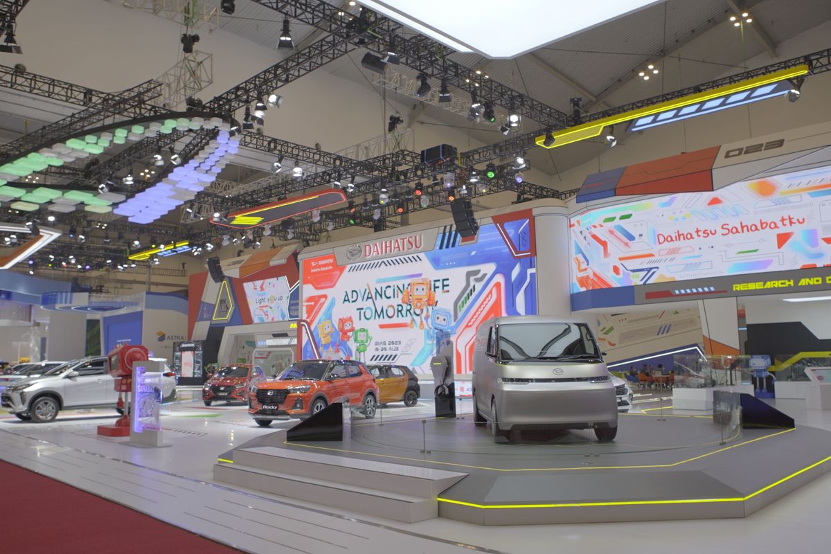 Booth Daihatsu di GIIAS 2023
