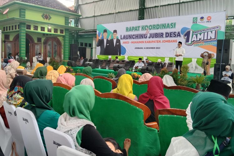 Timda Amin Jombang Terjunkan 600 Jubir Desa, Targetkan 70 Persen Suara