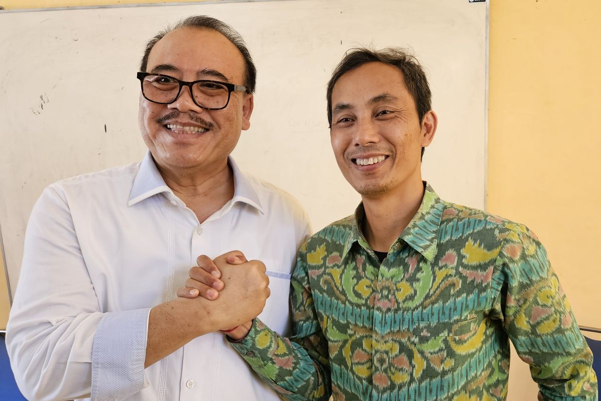 Pasangan calon (paslon) bupati dan wakil bupati Buleleng nomor urut 1, I Nyoman Sugawa Korry dan Gede Suarda. 