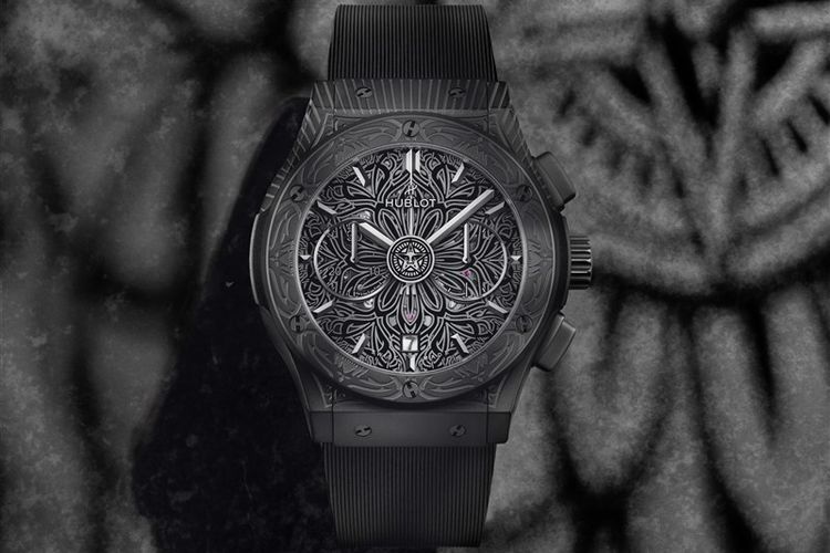 Hublot Classic Fusion Aerofusion Chronograph All Black Shepard Fairey