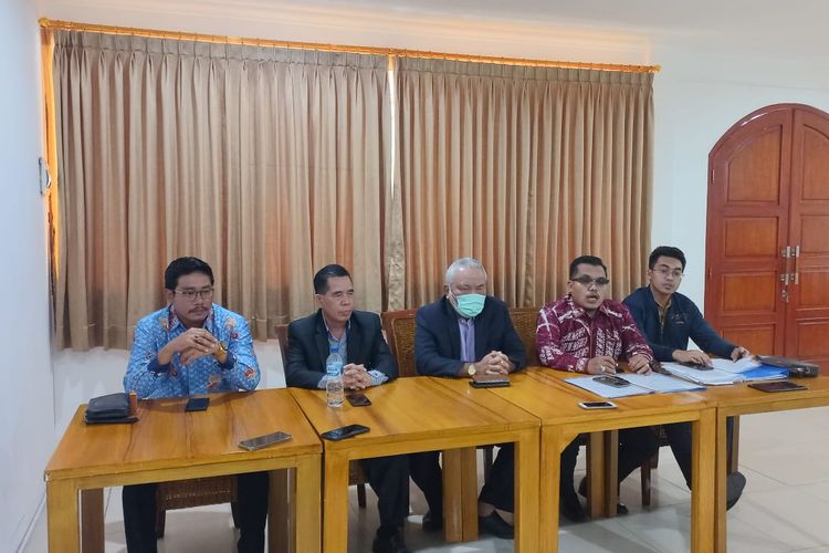 Konferensi pers Asuransi Jiwa Bumi Asih Jaya, Rabu (31/8/2022)