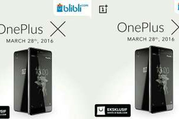 teaser OnePlus X di situs BliBli.com