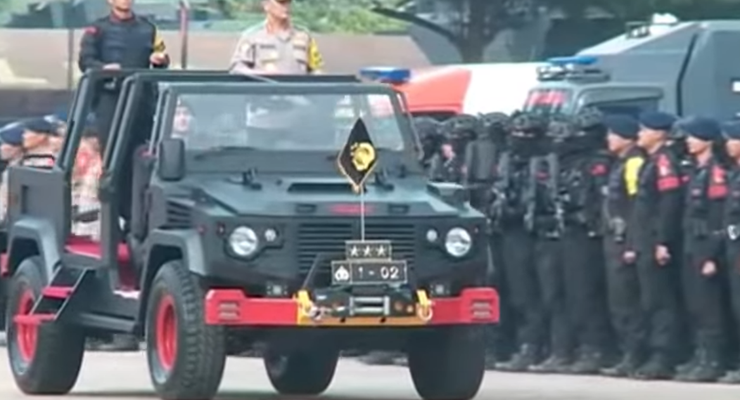 Polri Kerahkan 25.000 Brimob Buat Jaga Keamanan Pemilu