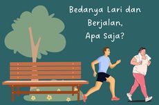 Bedanya Lari dan Berjalan, Apa Saja?