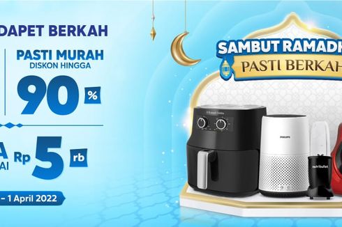 Blibli Tebar Promo Diskon hingga 90 Persen untuk Beli Produk Persiapan Bulan Ramadhan 