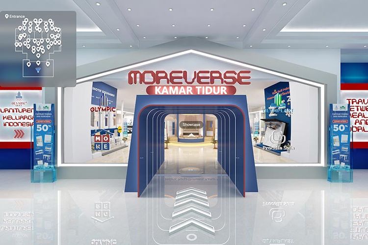 Pameran Moreverse area Ruang Tidur. 

