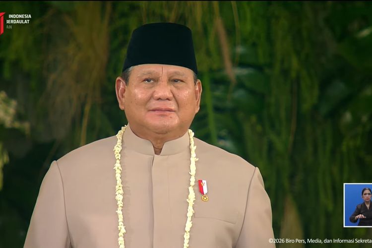 Momen Prabowo Berkaca-kaca Saat Lagu 