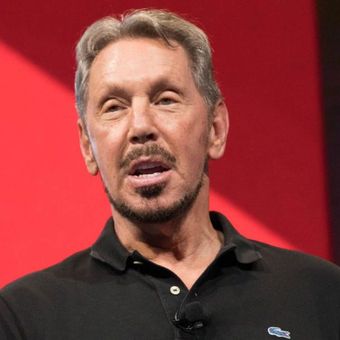 Ilustrasi pendiri dan CTO Oracle, Larry Ellison.