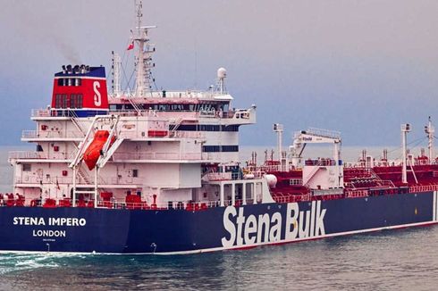 Pasukan Iran Tahan Kapal Tanker Inggris di Selat Hormuz