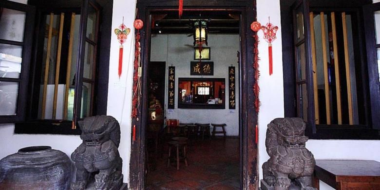 Museum Benteng Heritage di dalam kompleks Pasar Lama Kota Tangerang.