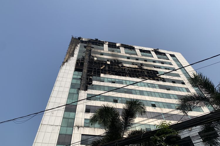 Kondisi Terkini Gedung Bapenda DKI Usai Kebakaran, Area Disteril 