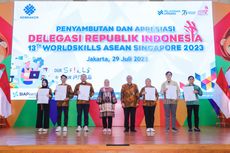 Torehkan 27 Medali, Menaker Beri Penghargaan kepada Jawara WSA 2023