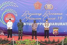 Paket Obat Gratis Pasien Covid-19 Isoman di Banten Dibagikan Anggota TNI dan Polisi