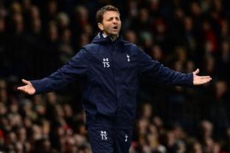 Manajer Tottenham Hotspur, Tim Sherwood. 