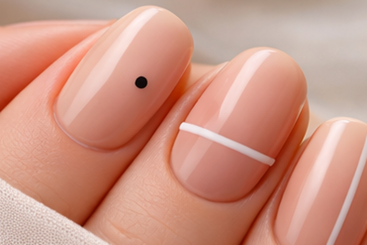 15 inspirasi nail art simple elegant untuk daily look, dari nude glossy hingga chrome nail, cocok bikin kuku tampak rapi dan classy.