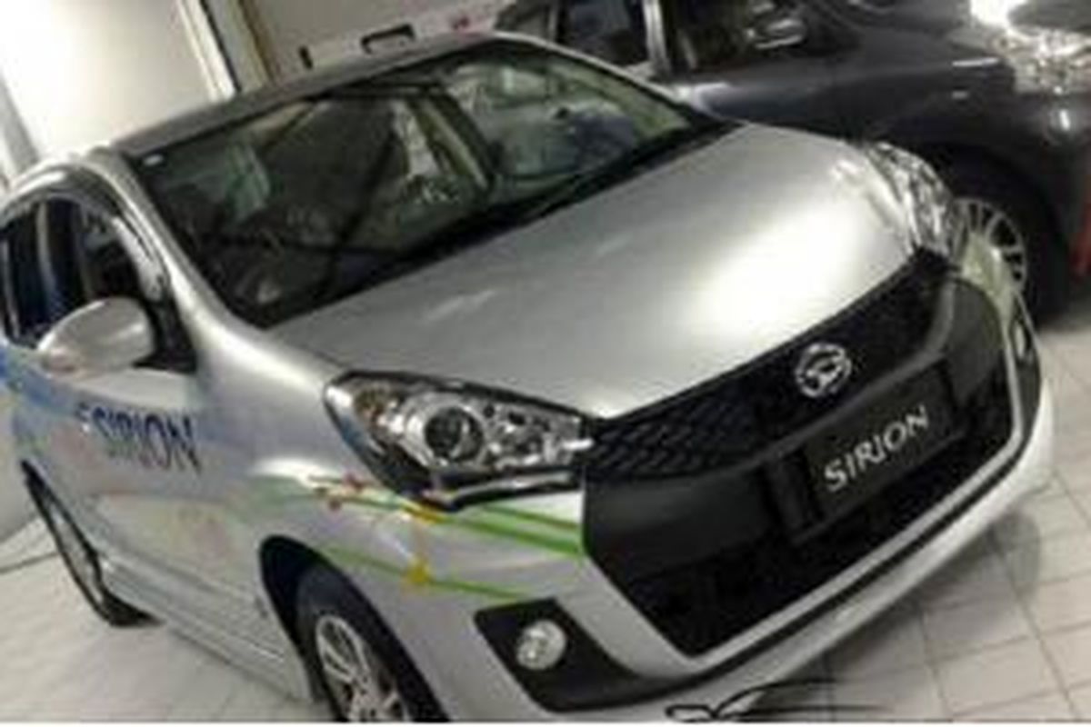 Sosok Daihatsu Sirion facelift sudah muncul di Solo, Jawa Tengah.