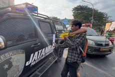 Dianggap Menganggu, Aksi Demo di Makassar Dibubarkan Polisi, Belasan Mahasiswa Diamankan